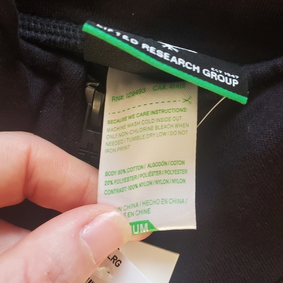 NWT LRG High Plains Track Jacket Zip Up Men's Medium - Picture 15 of 15